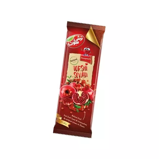 لواشک انار فامیلا 90 گرم بسته 10 عددی  ترشی سون